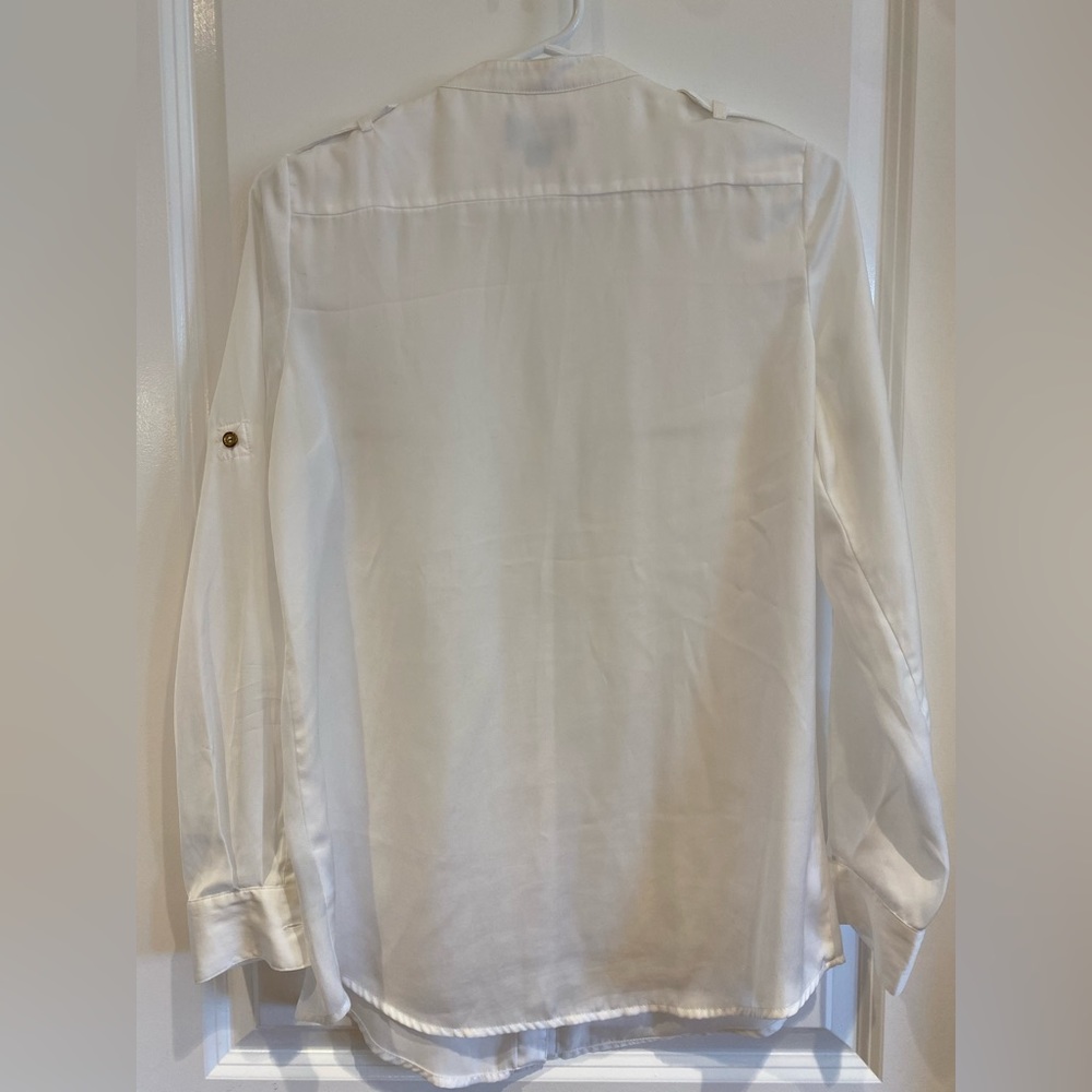 Liz Lange white tunic shirt - Picture 2 of 6